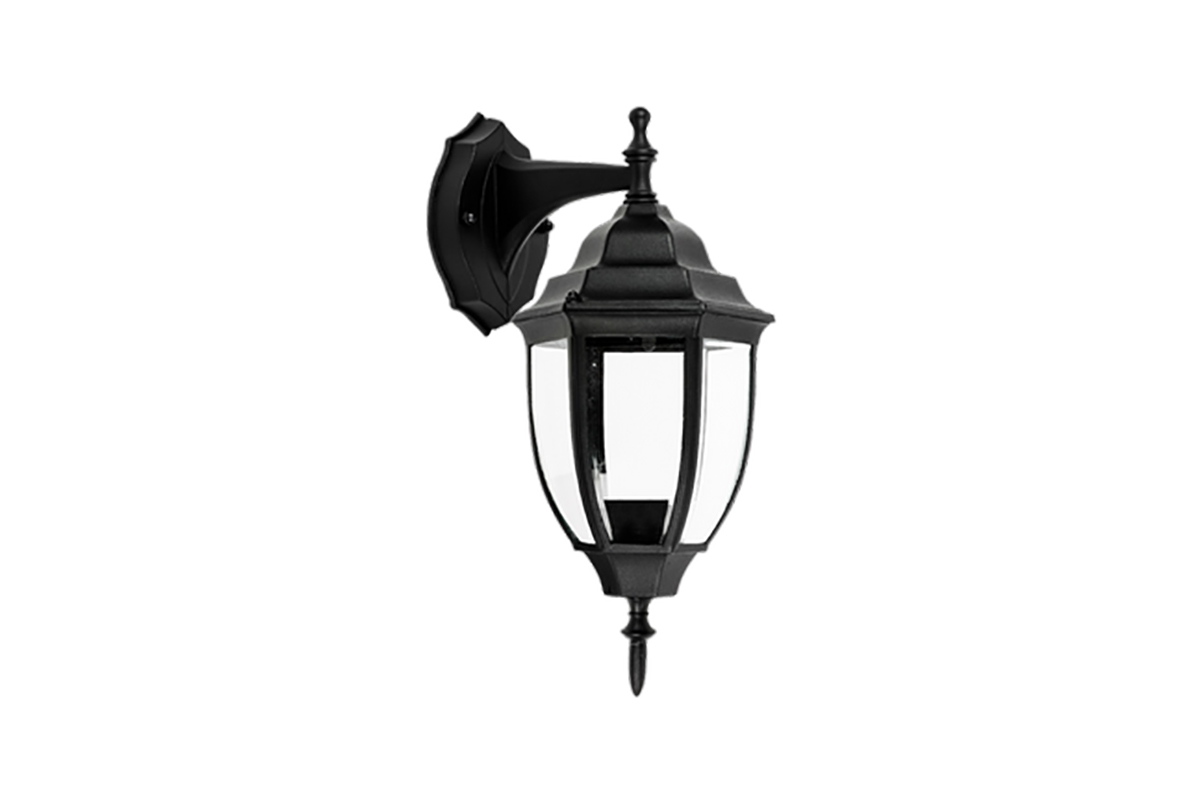 Farol de exterior Em-fl002n color negro 