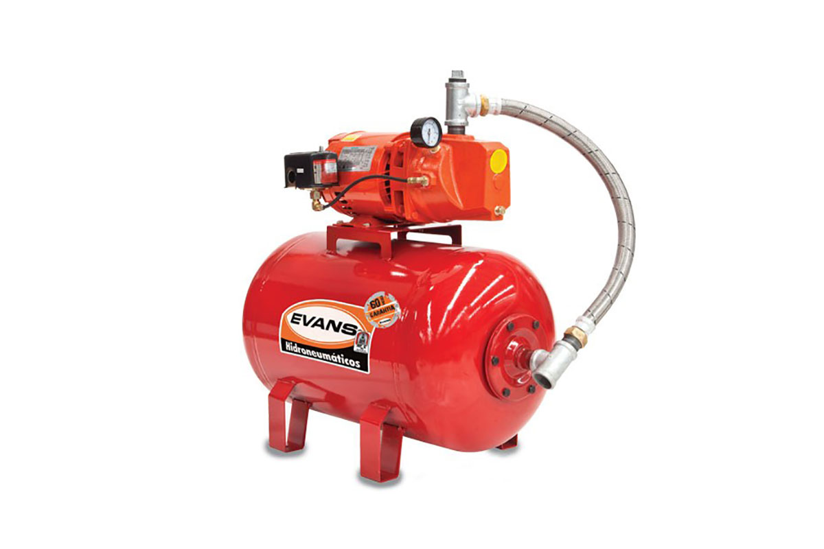 Equipo hidroneumtico 50 L Hydro-MAC con bomba Jet 1/2 HP