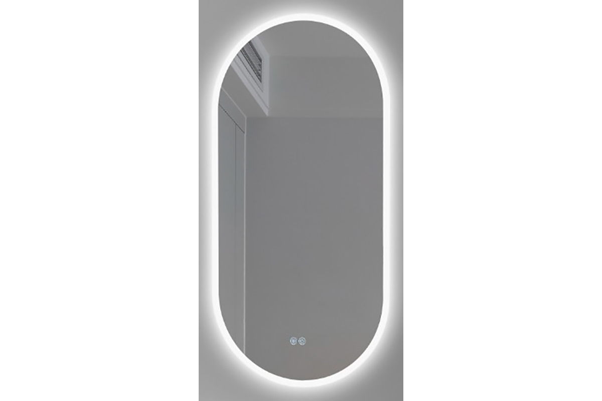 Espejo 90 x 45 cm, con luz led anti- empaante EL6080L 