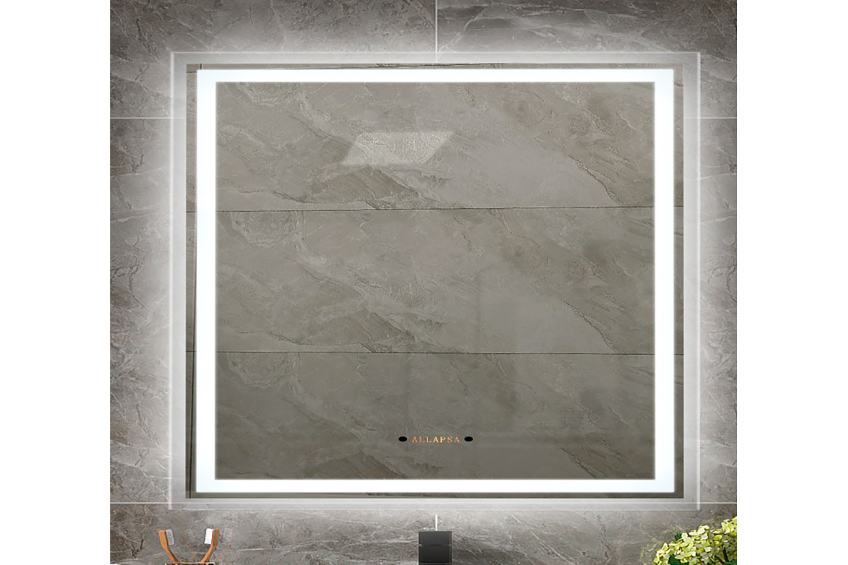 Espejo de 80x60 cm de Led con encendido de sensor de mano EL8060G 
