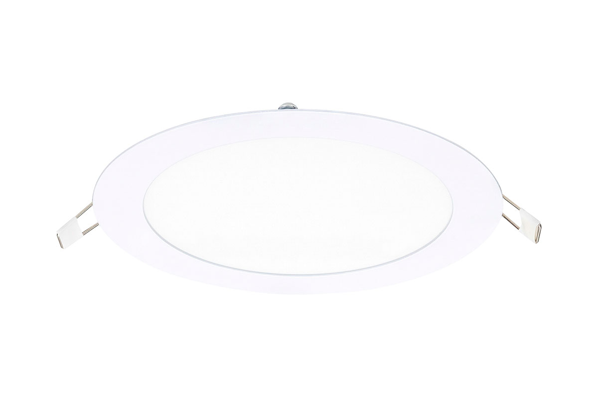 Plafn LED Flat, luz blanca, para empotrar en techo 39103-0-CW-ECO terminado blanco