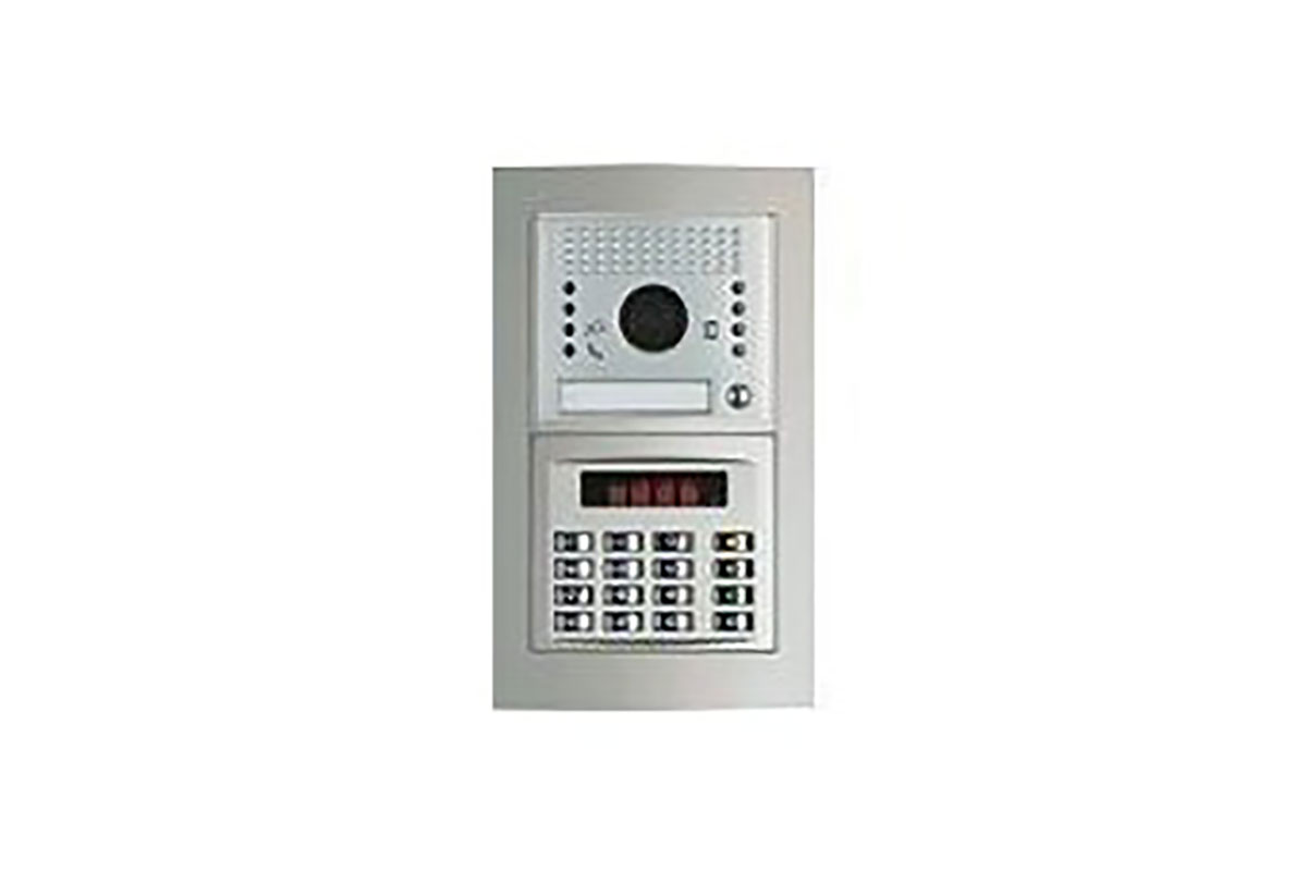 Frente digital de vi�deo interfon para edificio 