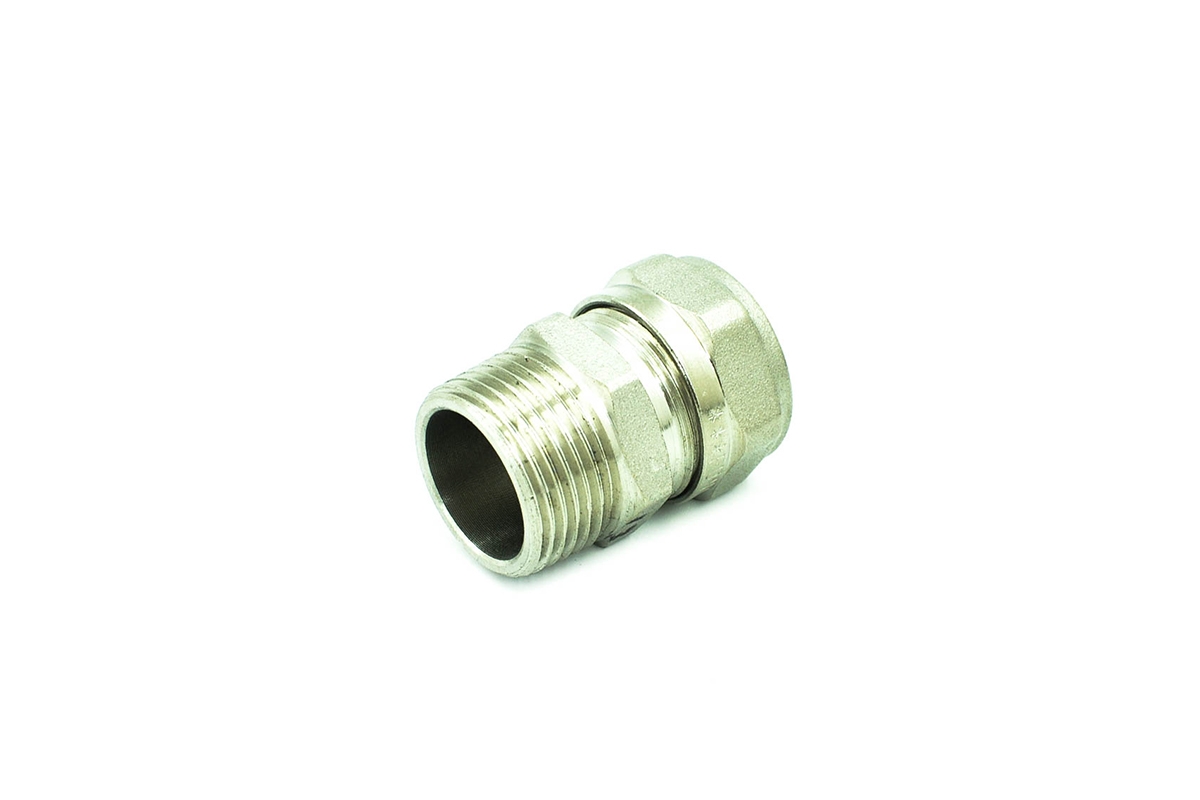 Conector macho multicapa 20 mm x 1/2