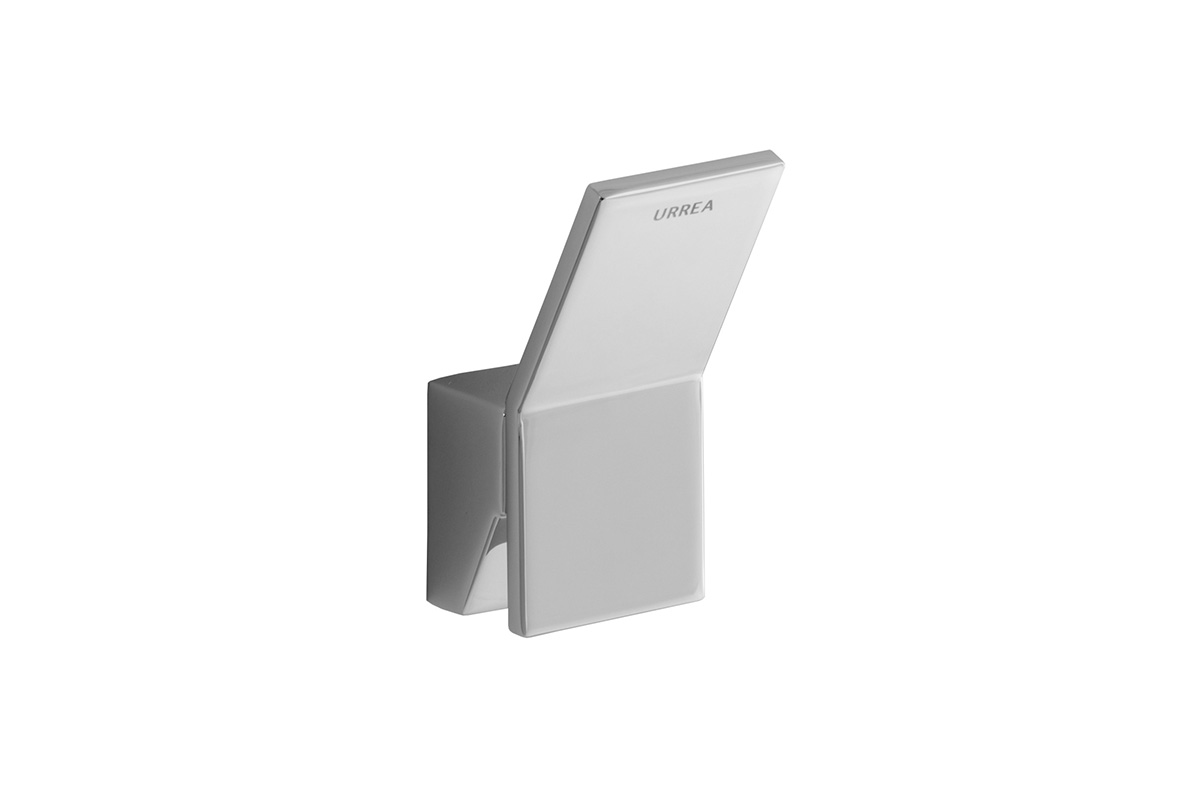 Gancho Sencillo Quadro CU.06.9 acabado en acero inoxidable 