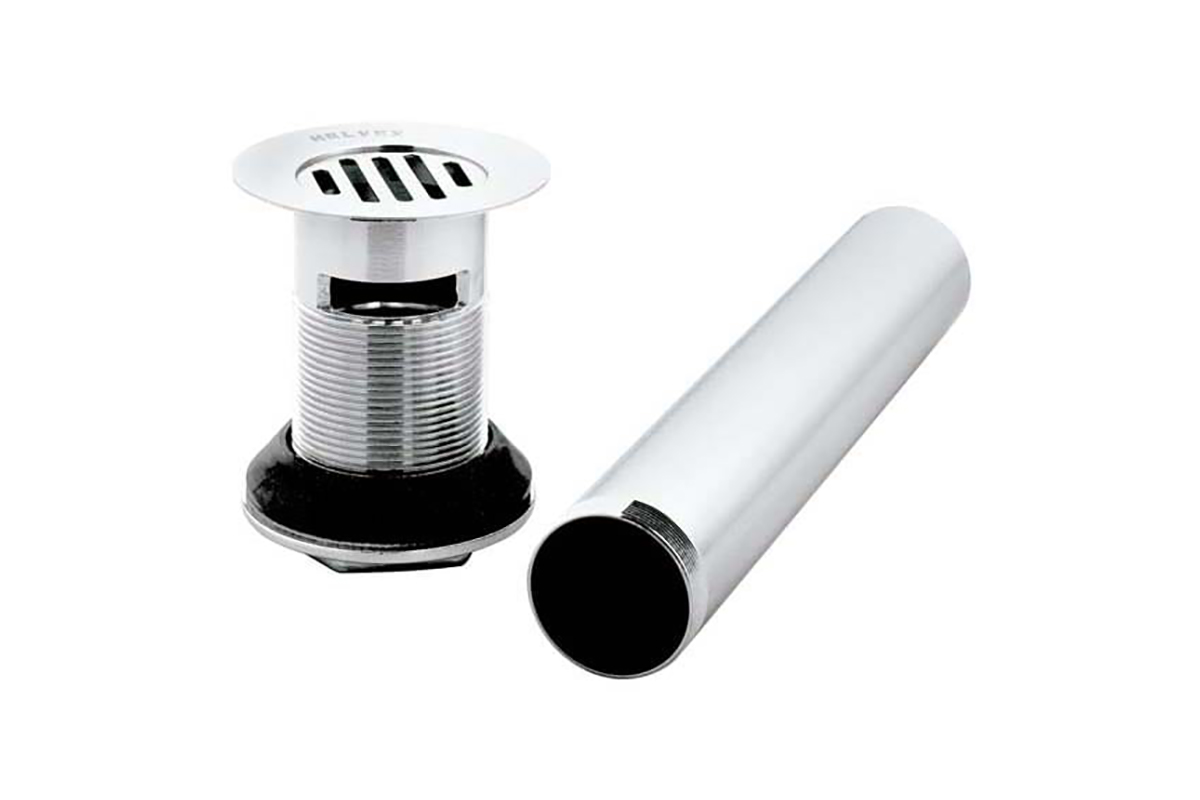 Contra con rejilla para lavabo con rebosadero TH-058