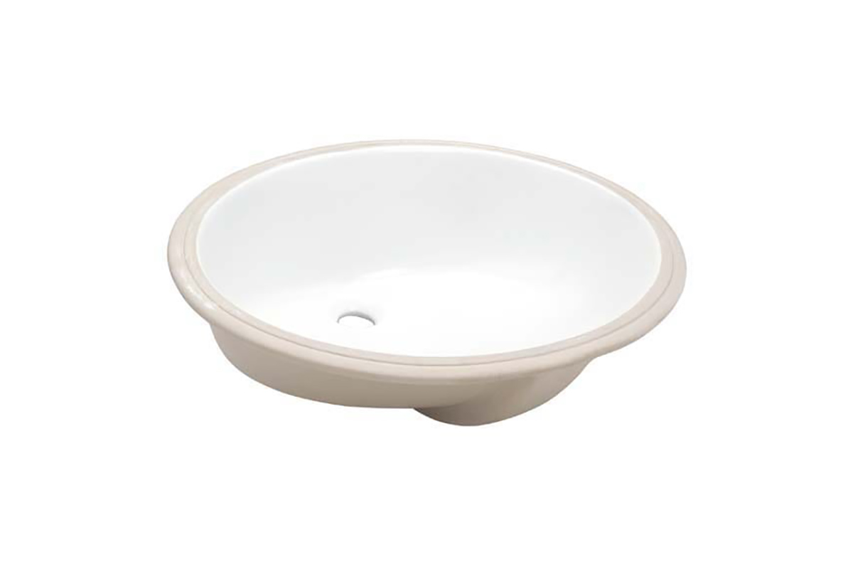 Lavabo Ovalyn LV-1 color blanco