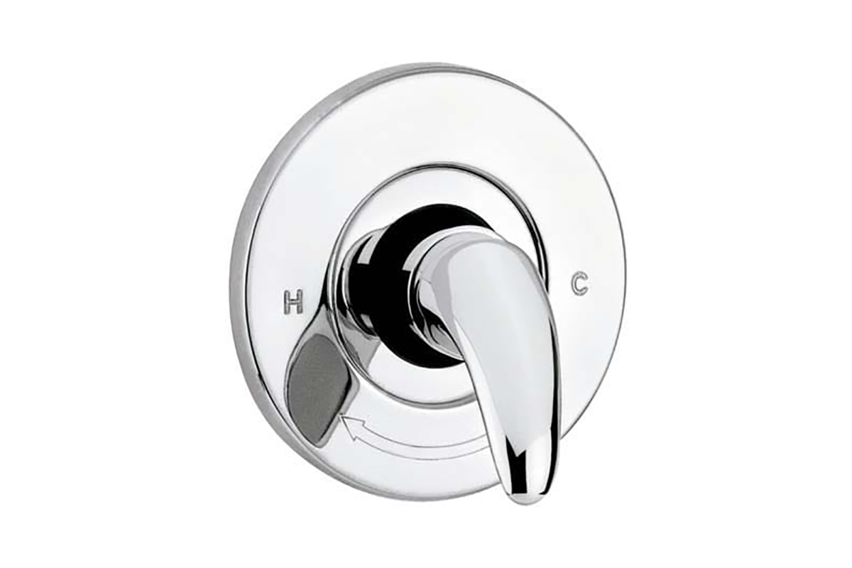 Monomando Mantiss para regadera E-72 acabado cromo