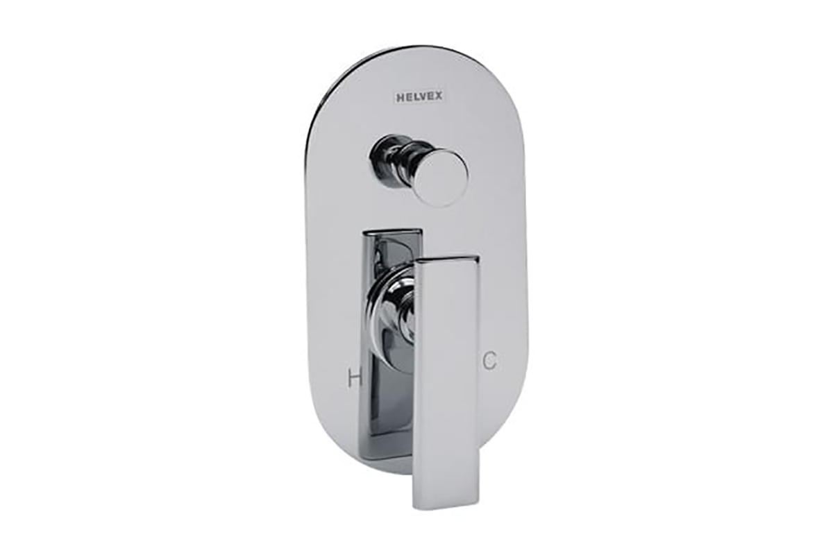 Monomando Premier para regadera E-703 acabado cromo