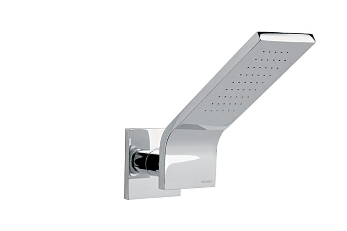 Regadera y brazo Vrtika de chorro fijo H-904 acabado cromo 
