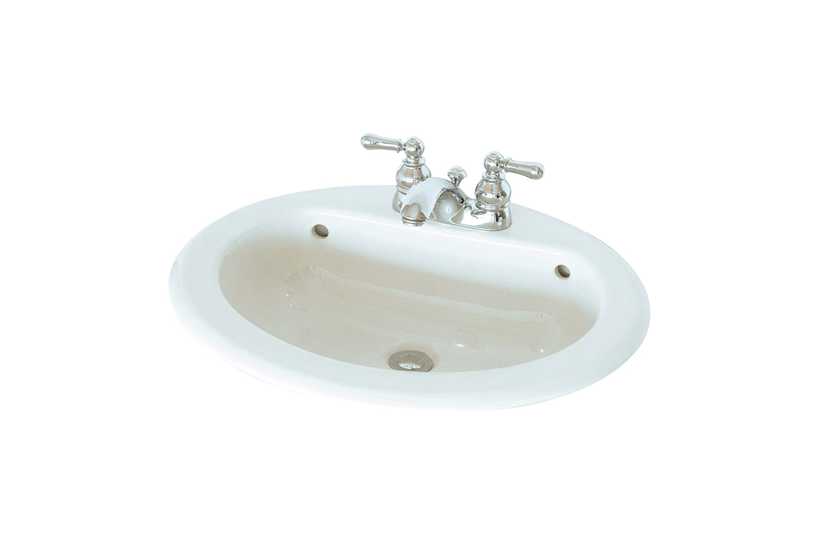 Lavabo de sobreponer Cadet Universal de 4