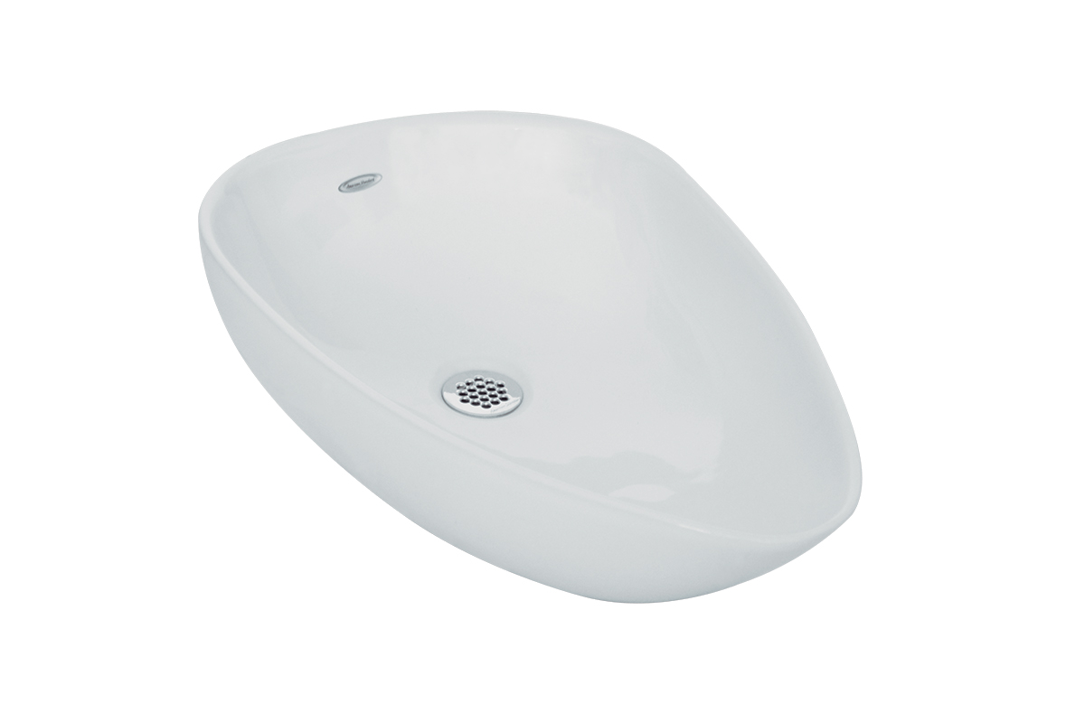 Lavabo de sobreponer Aero color blanco