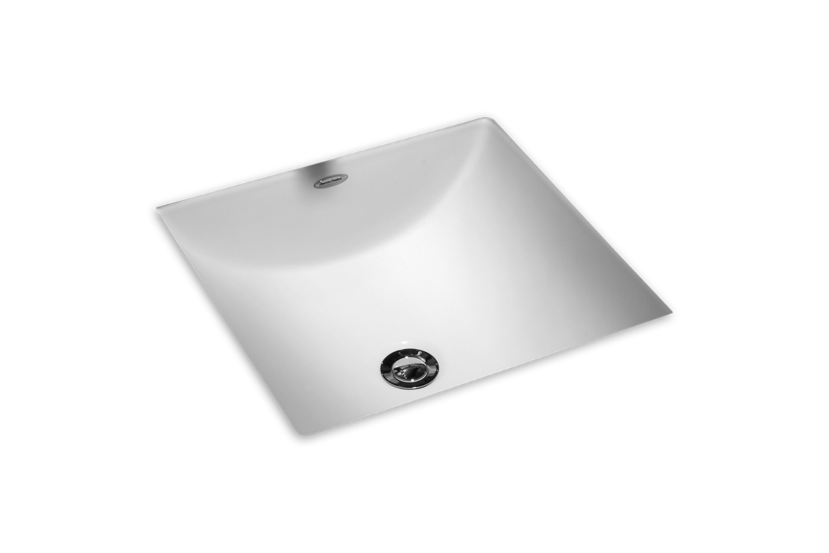 Lavabo Studio Carre color blanco