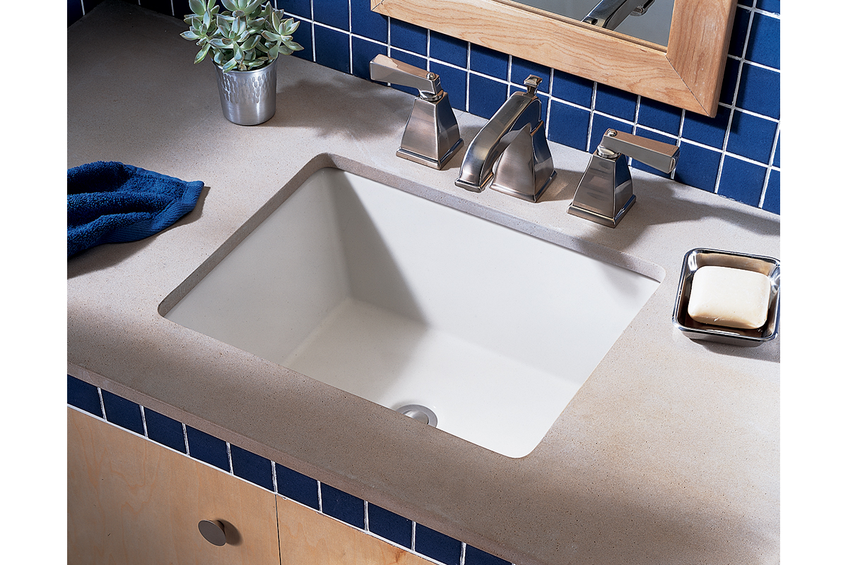 Lavabo Ovalin Boulevard color blanco