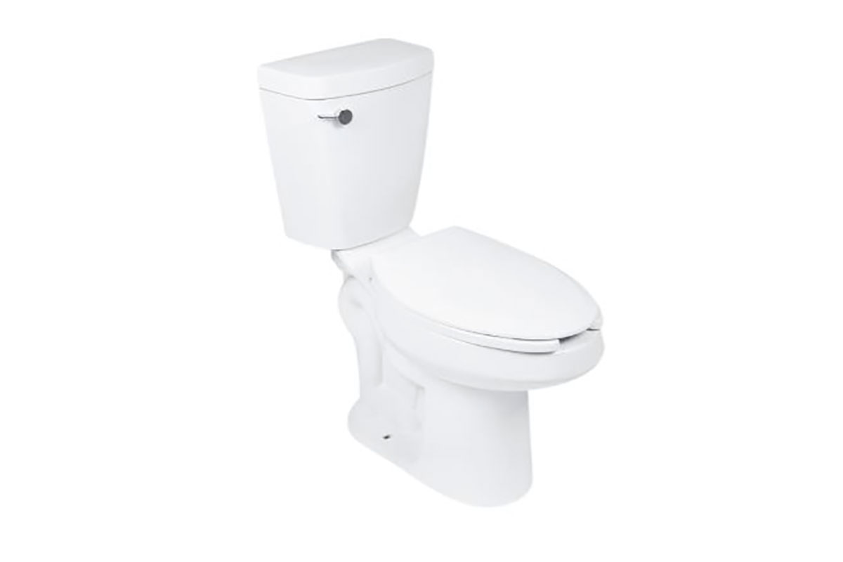 Inodoro alargado Contract color blanco 