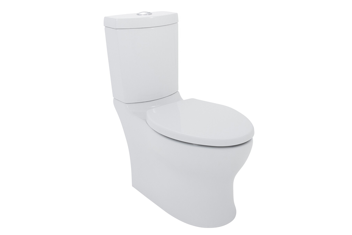 Inodoro alargado Miura 16 color blanco