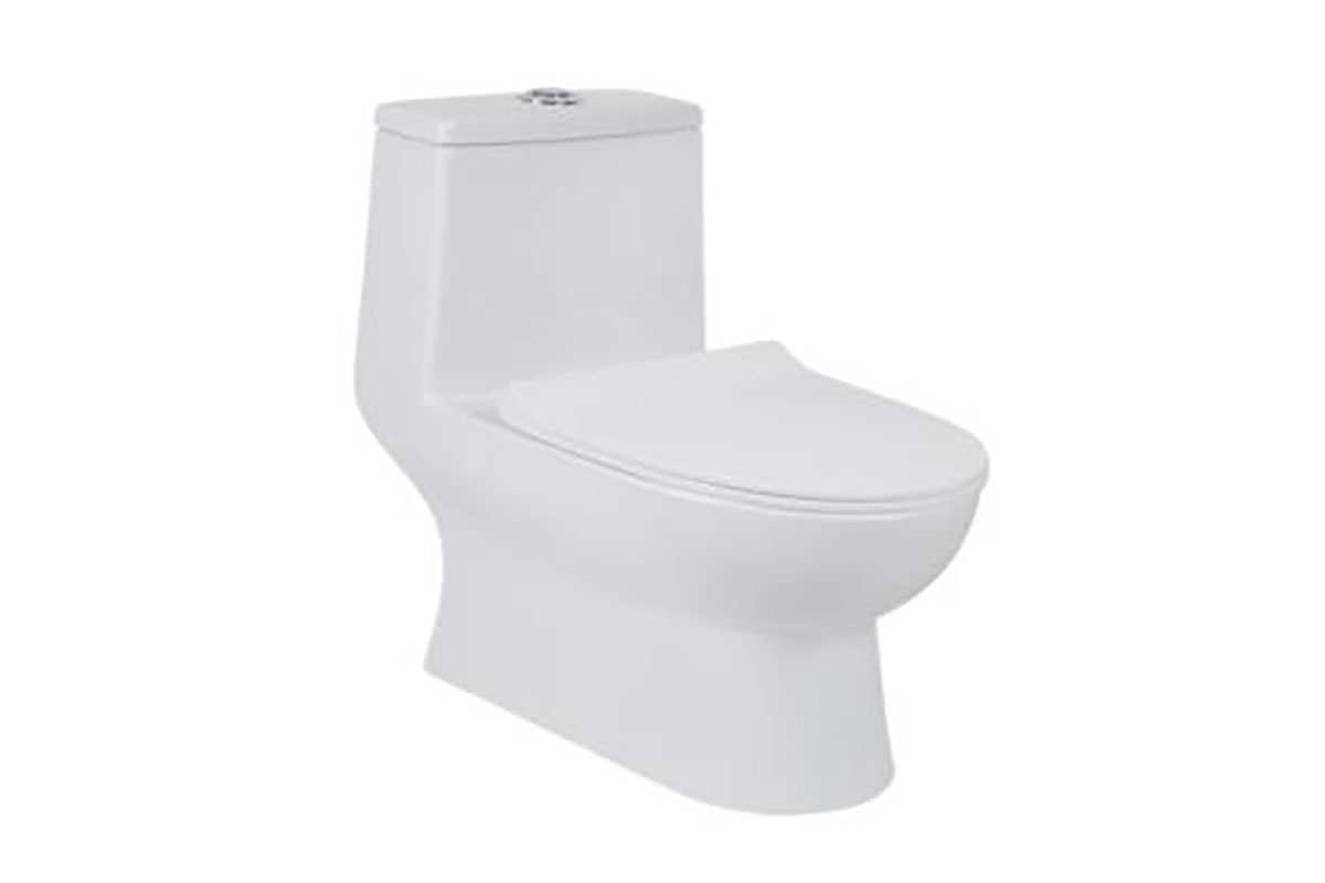 inodoro alargado OP bravo dual flush color blanco