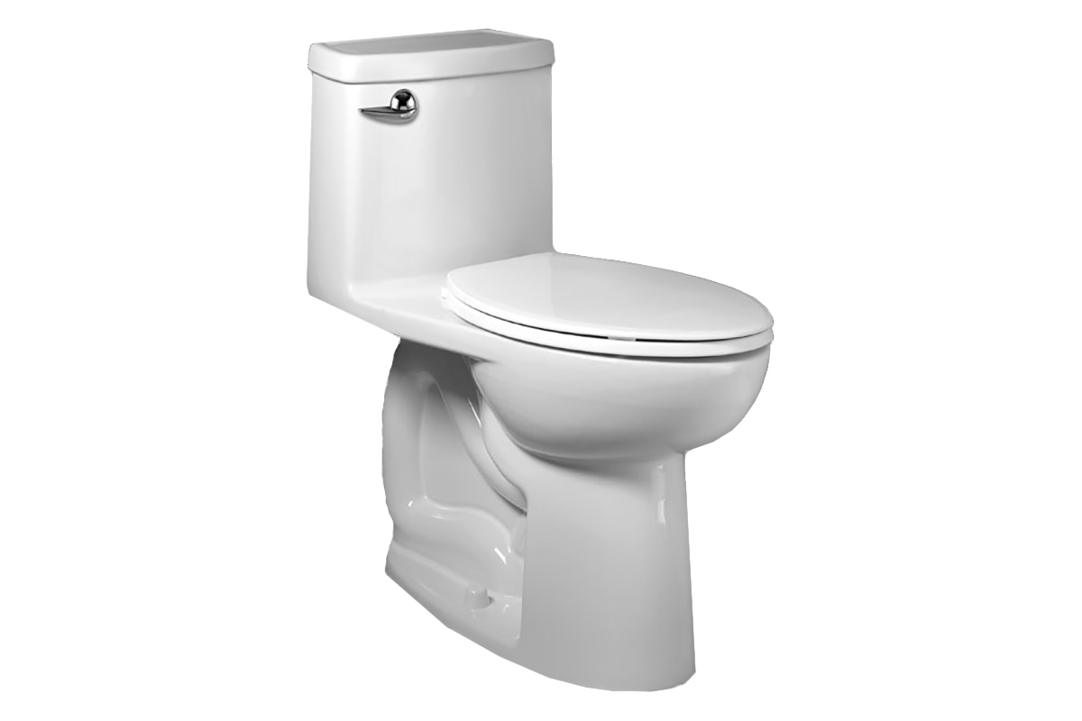 Inodoro alargado Op space saver color blanco