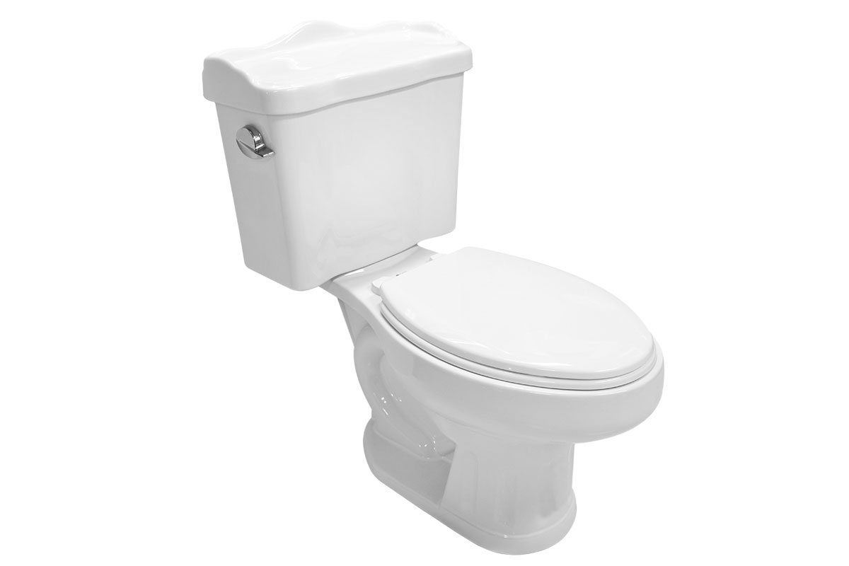 Inodoro alargado Oxford blanco