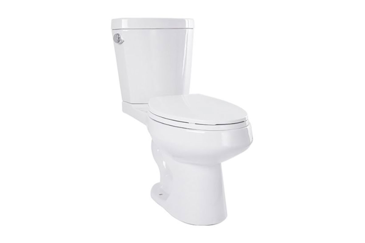 Inodoro alargado Real color blanco