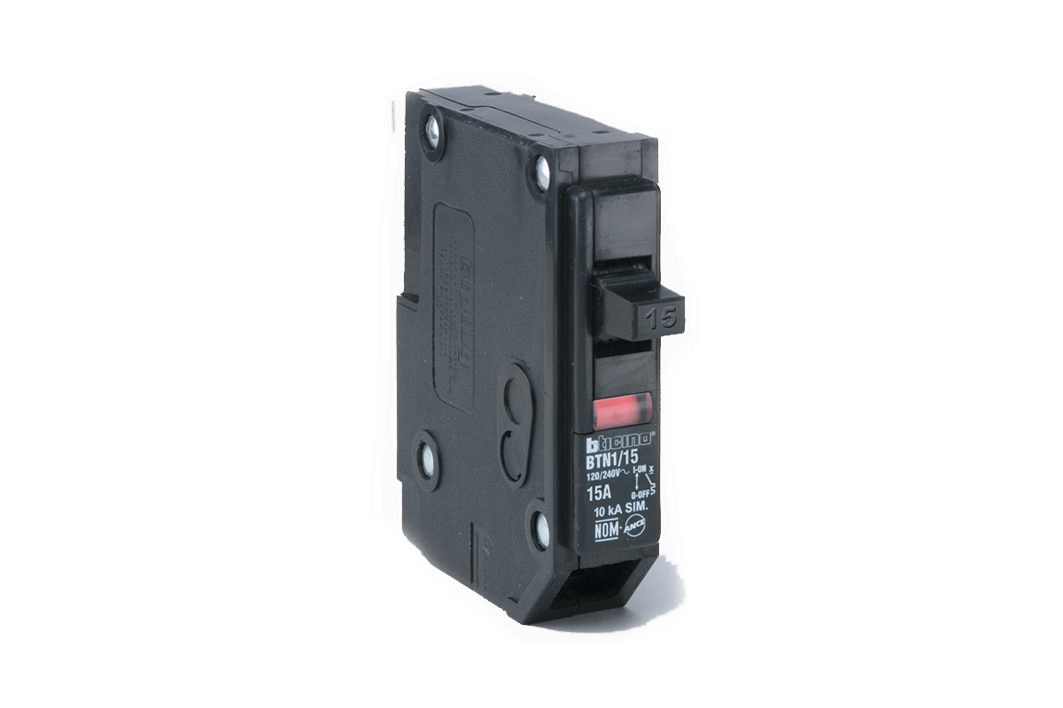 Interruptor termomagntico 1 polo 15 AMP