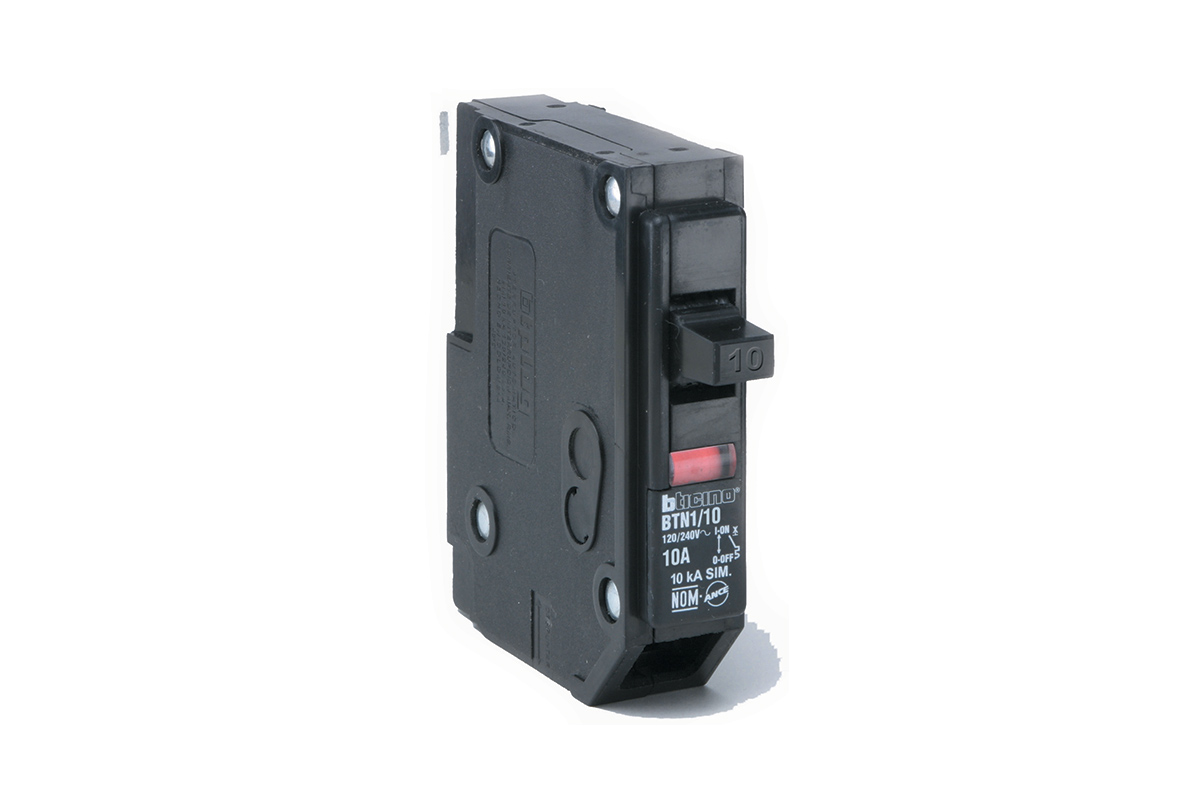 Interruptor termomagntico 1 polo 10 AMP