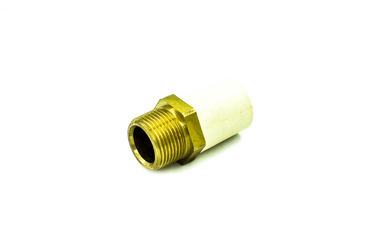 Cople CPVC con inserto de fierro exterior 19 mm (3/4