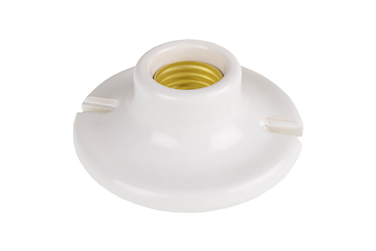 Portalmpara redondo 102 mm 134 color blanco 
