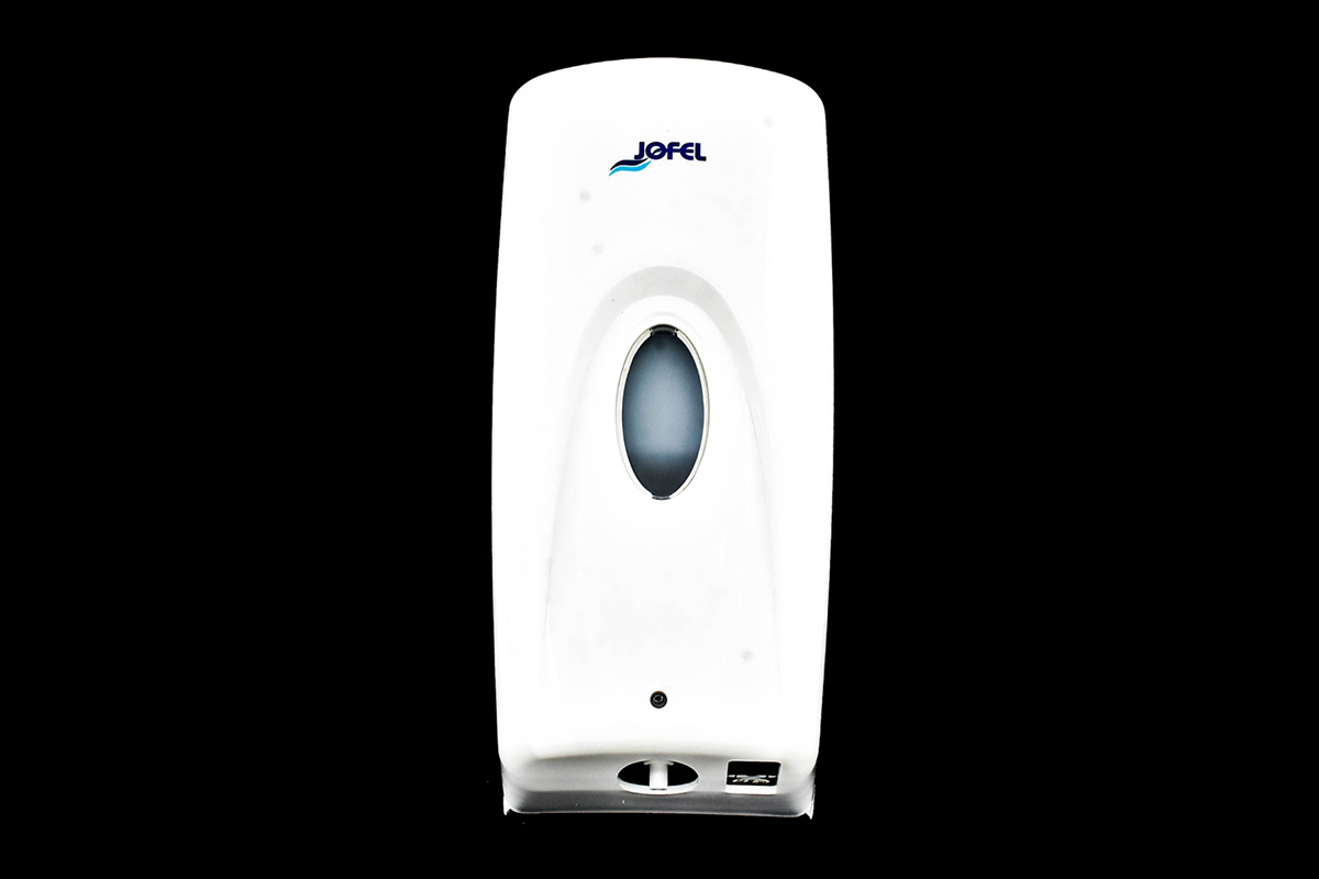 Dispensador de jabn con sensor color blanco AC91050