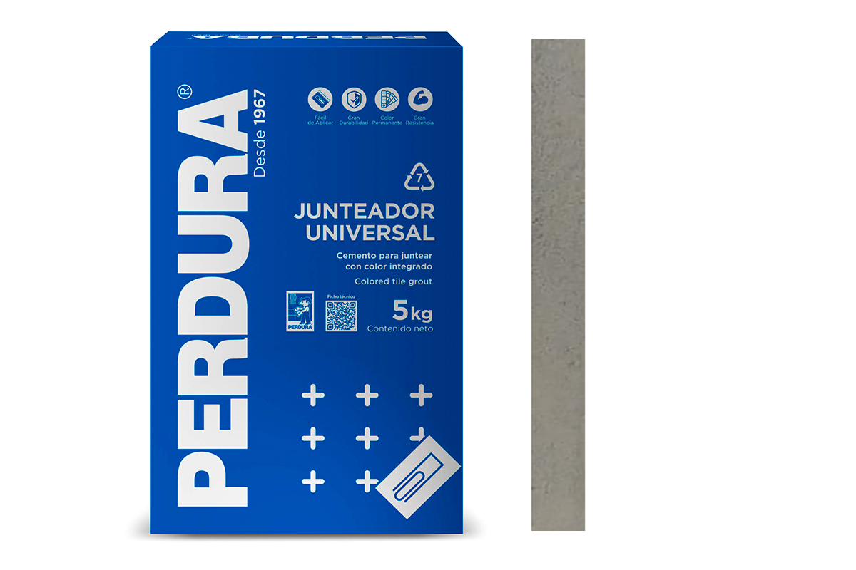 Junteador Universal color Cenizo bolsa de 5 kg