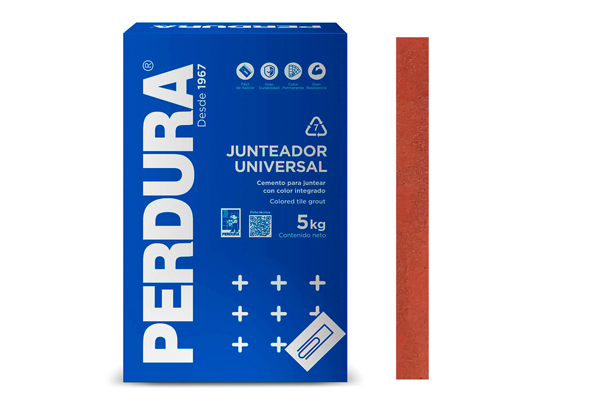 Junteador Universal color rojo bolsa de 5 kg