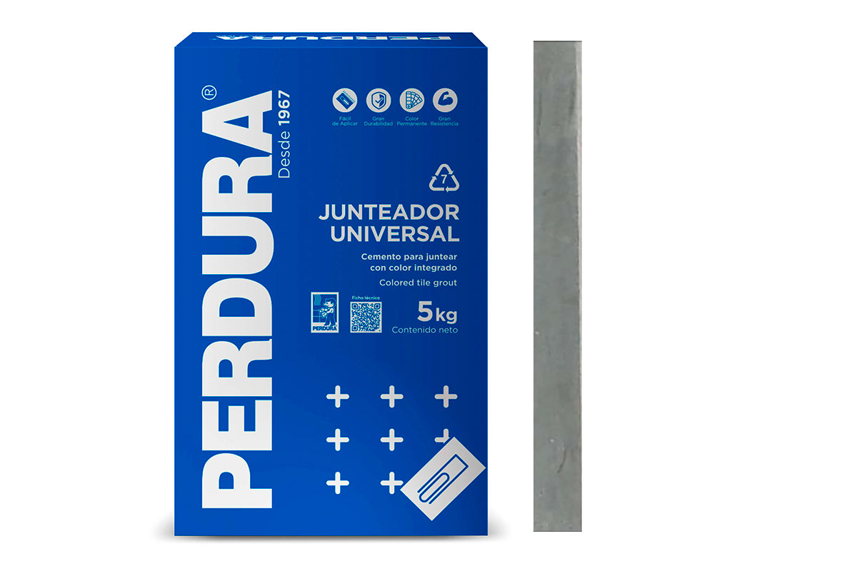 Junteador Universal color gris bolsa de 5 kg 