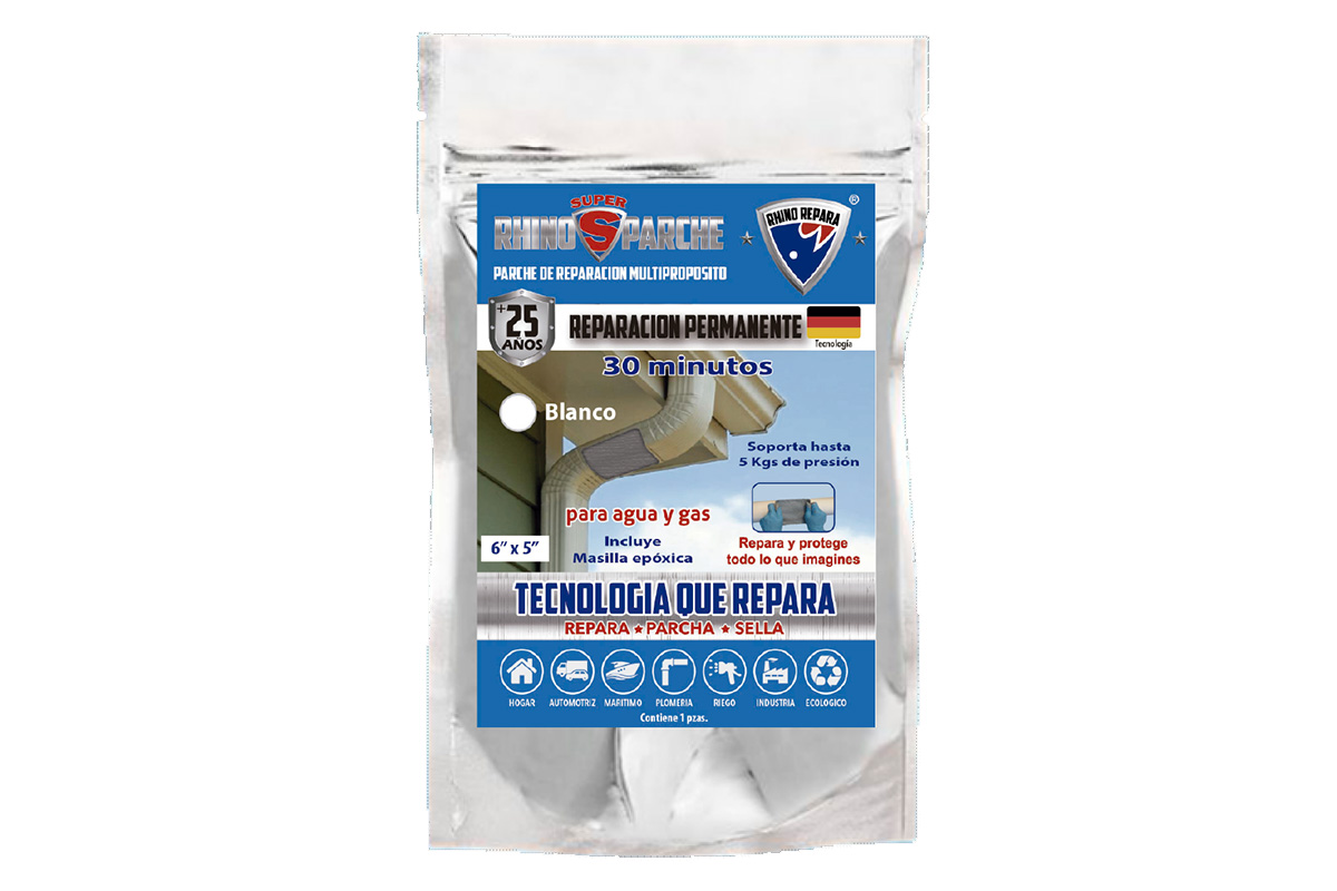 Kit parche multiusos blanco 5