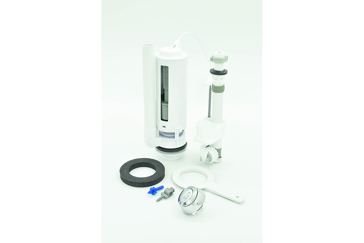 Kit completo de reparacin con vlvula de llenado y descarga dual 