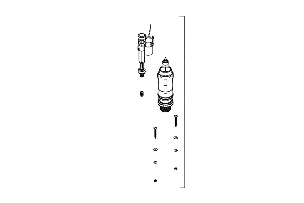 Kit de vlvula para tanque calibrado SX-SF-634