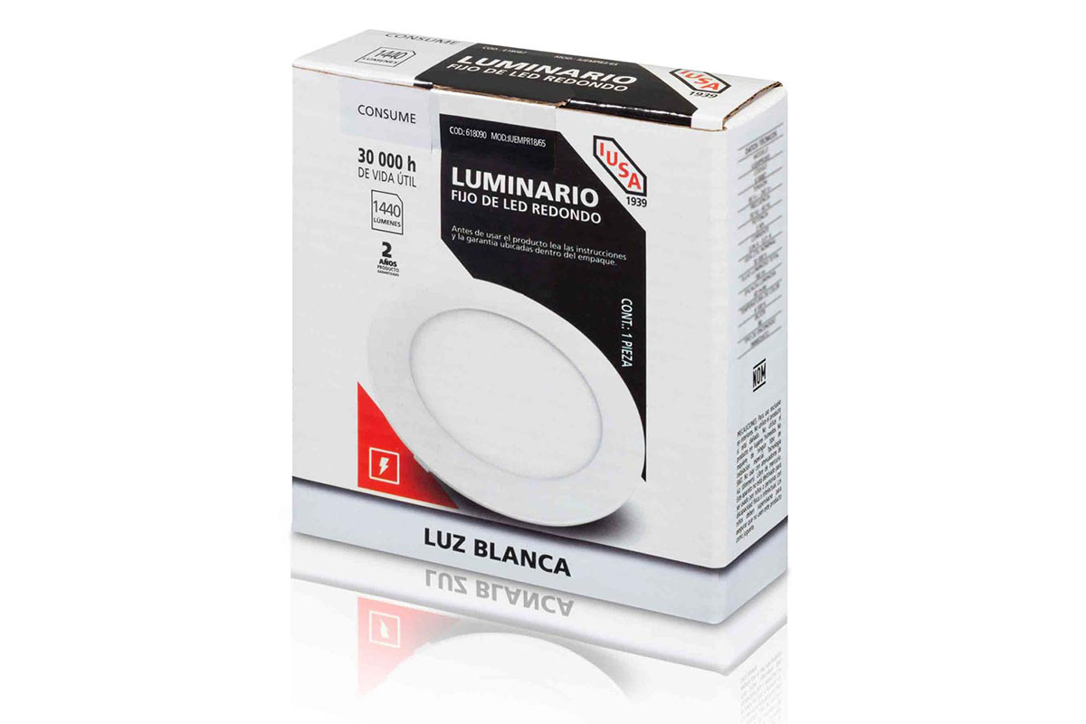 Lámpara LED tipo PAR, luz blanca - Tienda IUSA