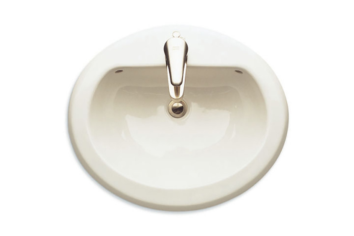 Lavabo Cadet Universal para monomando color blanco