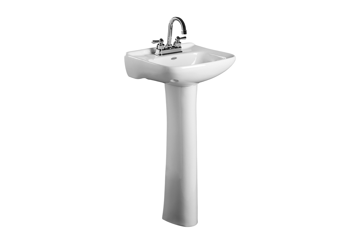 Lavabo con pedestal Cosmo de 4