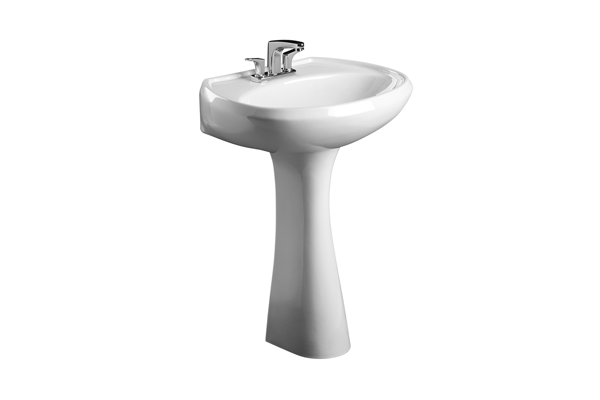 Lavabo con pedestal Sena de 4