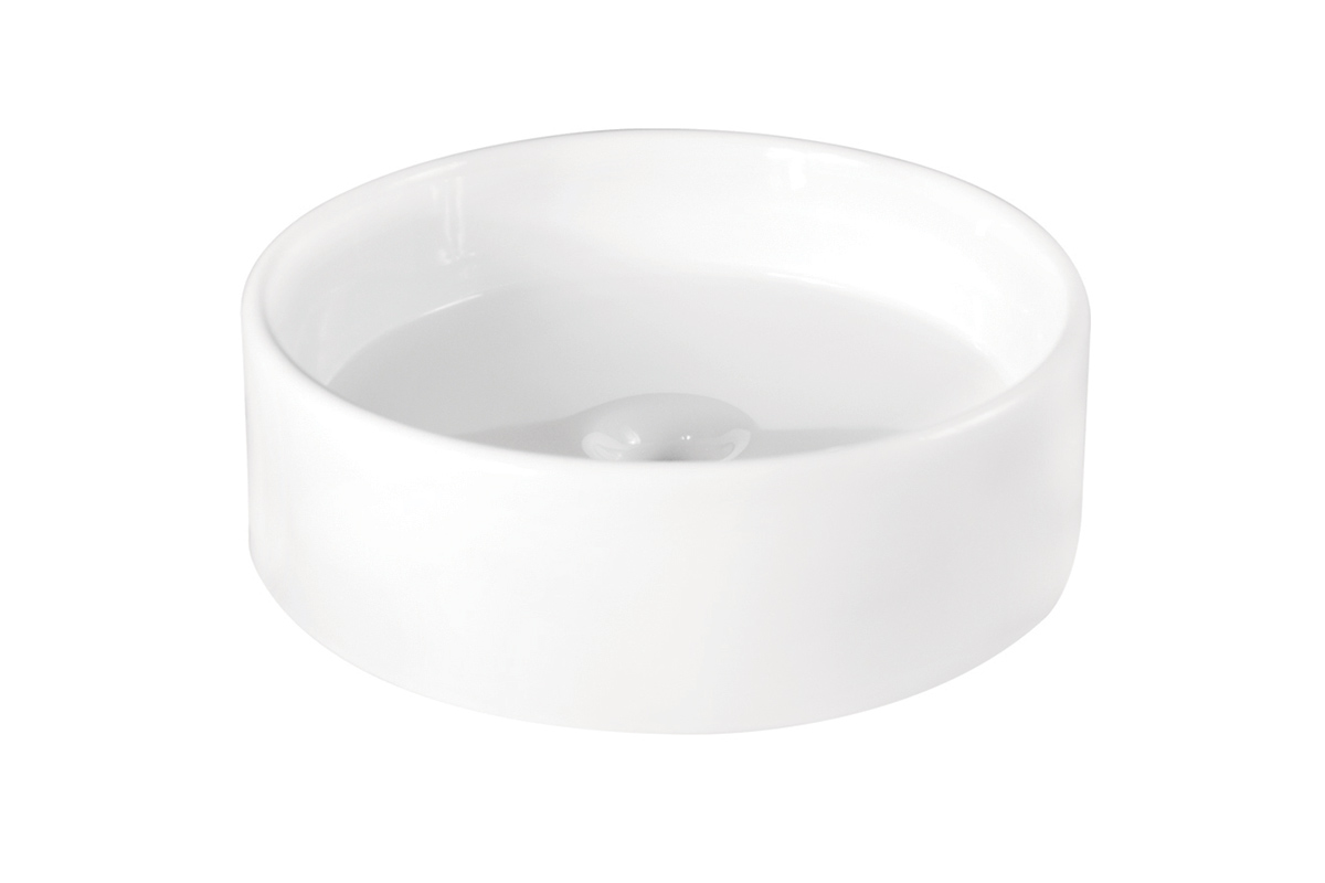 Lavabo de sobreponer Davinci color blanco