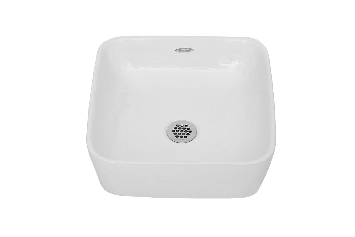 Lavabo de sobreponer Creta color blanco