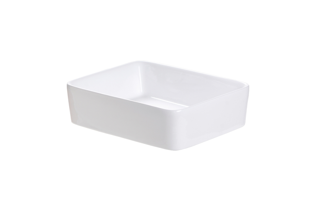 Lavabo de sobreponer Murano color blanco