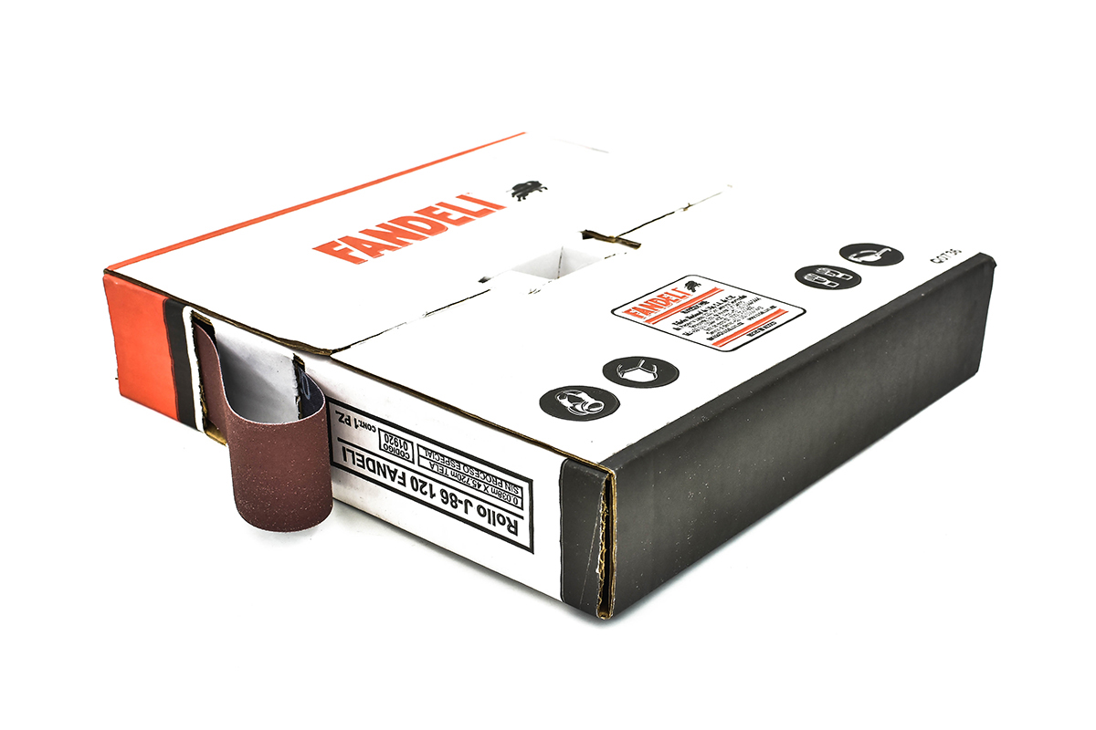 Lija para tubo de cobre 38 mm x 45.72 mt