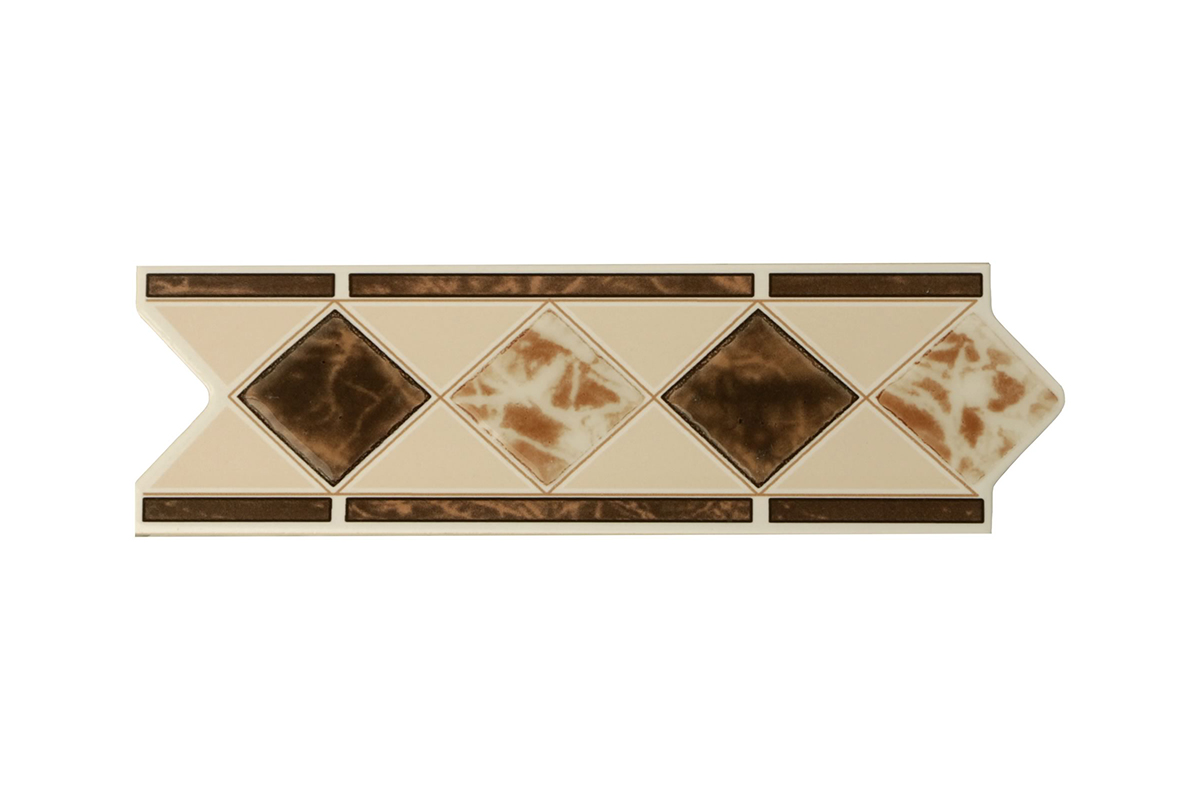 Listel F-Caceres beige 8 x 25 cm 