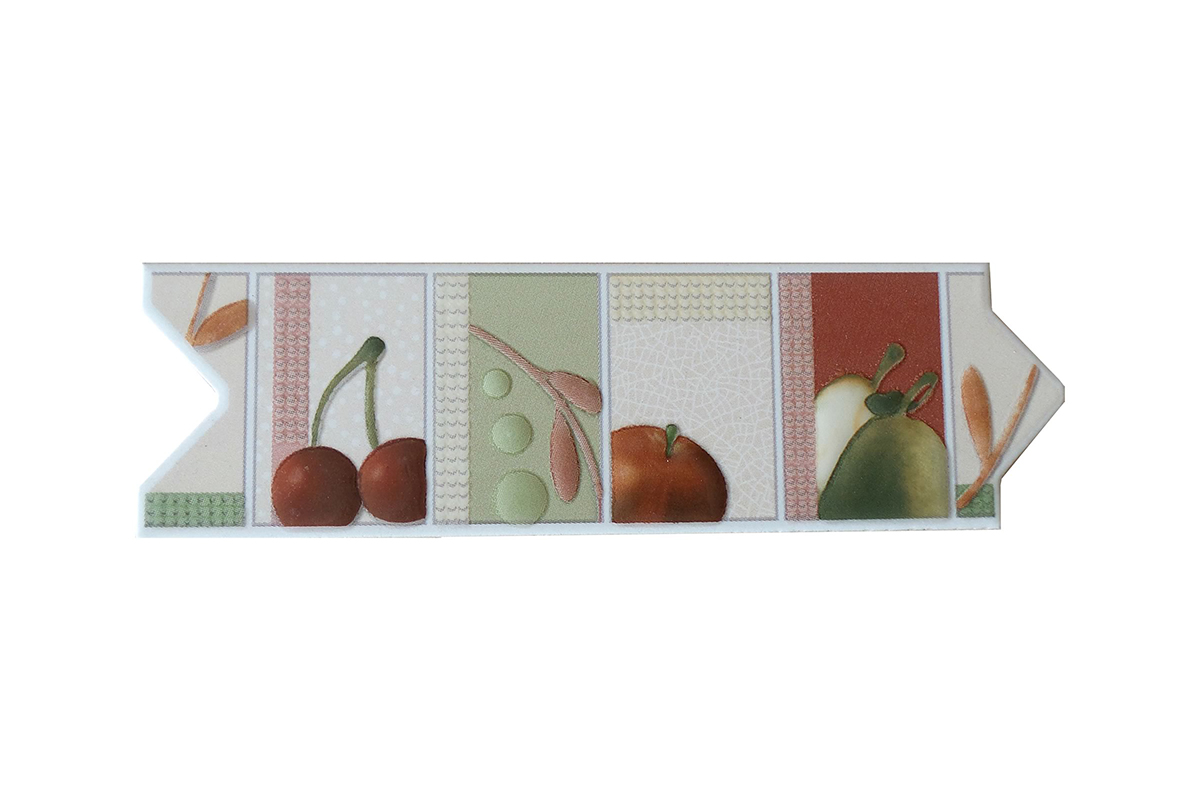 Listel F-Cherry cocina 8 x 25 cm 