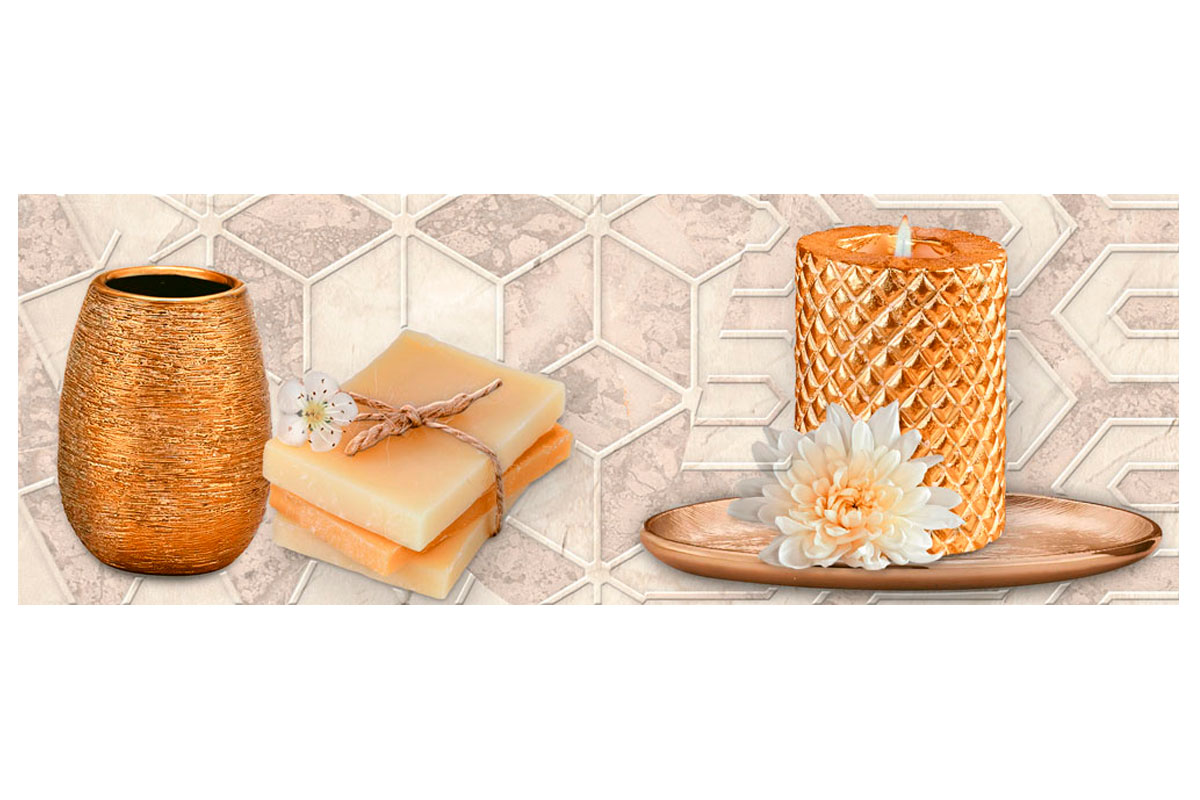 Listel Bekon beige para bao  7.3  x 20.7 cm