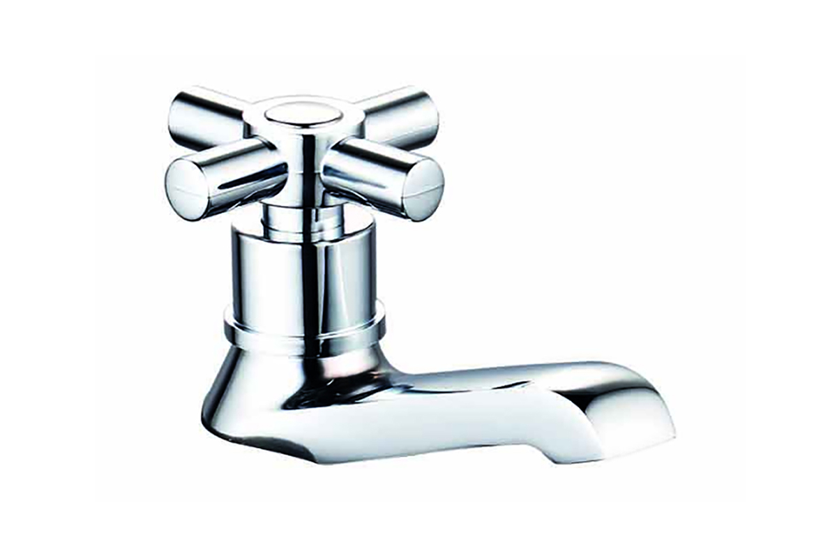 Llave individual para lavabo acabado cromo