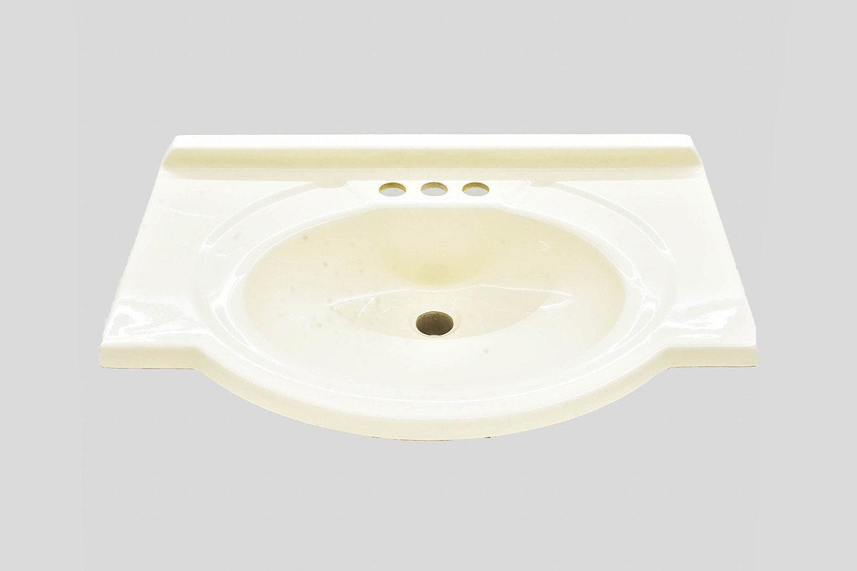 Lavabo Florencia 68 x 33 cm color hueso