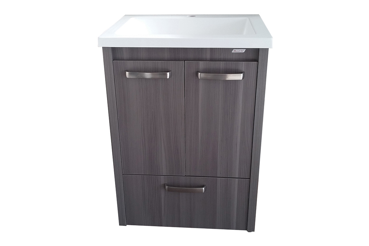 Tocador Venecia color linosa ceniza 57 x 43 x 80 cm