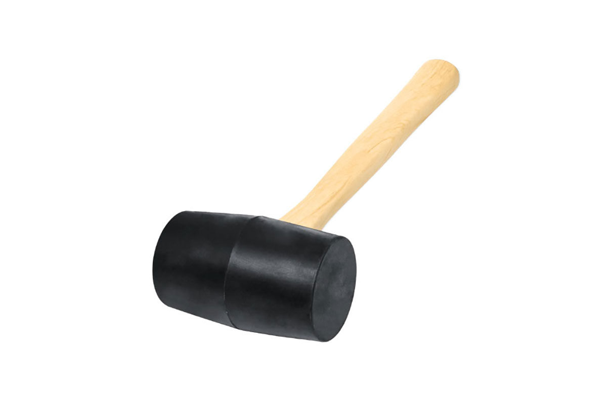Mazo de hule, 24 oz, Pretul MH-24P