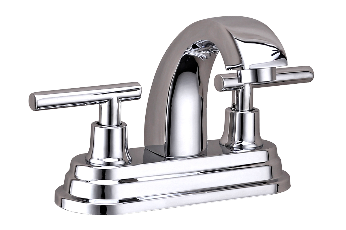 Mezcladora de 4" para lavabo 6010-M  acabado cromo 